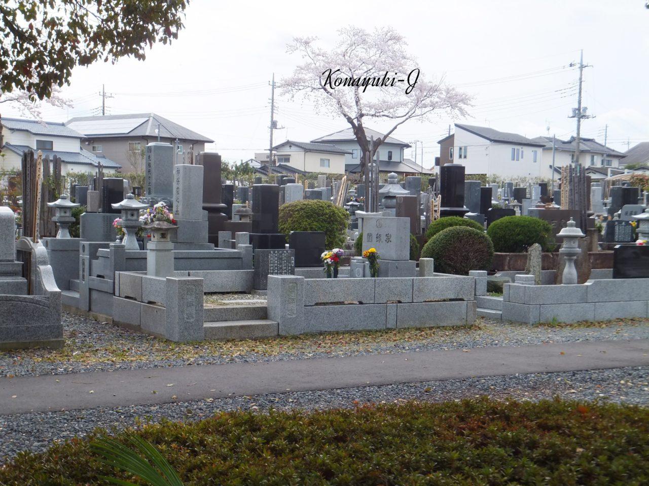 水戸市堀町公園墓地